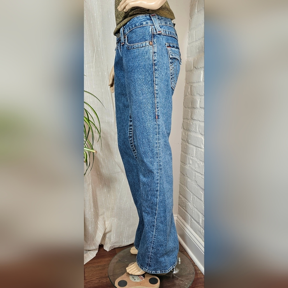 True Religion Joey Flare Jeans 30 Embroidered "Madame Mystery" Limited Edition - Picture 5 of 16